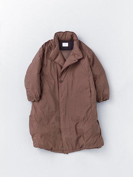 STAND COLLAR VOLUME DOWN COAT